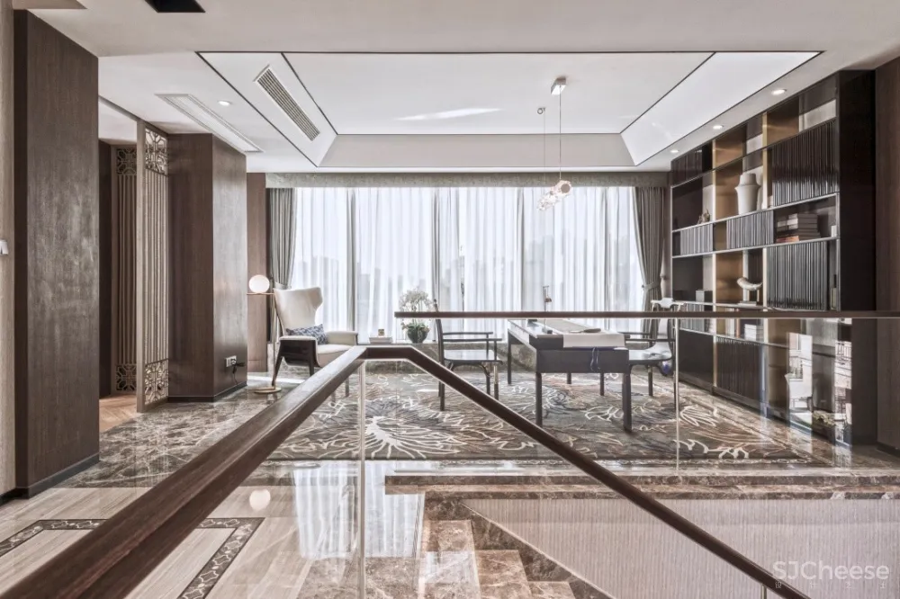 【BLG设计新作首发】现代中式的完美演绎丨每1㎡都雅致到骨子里