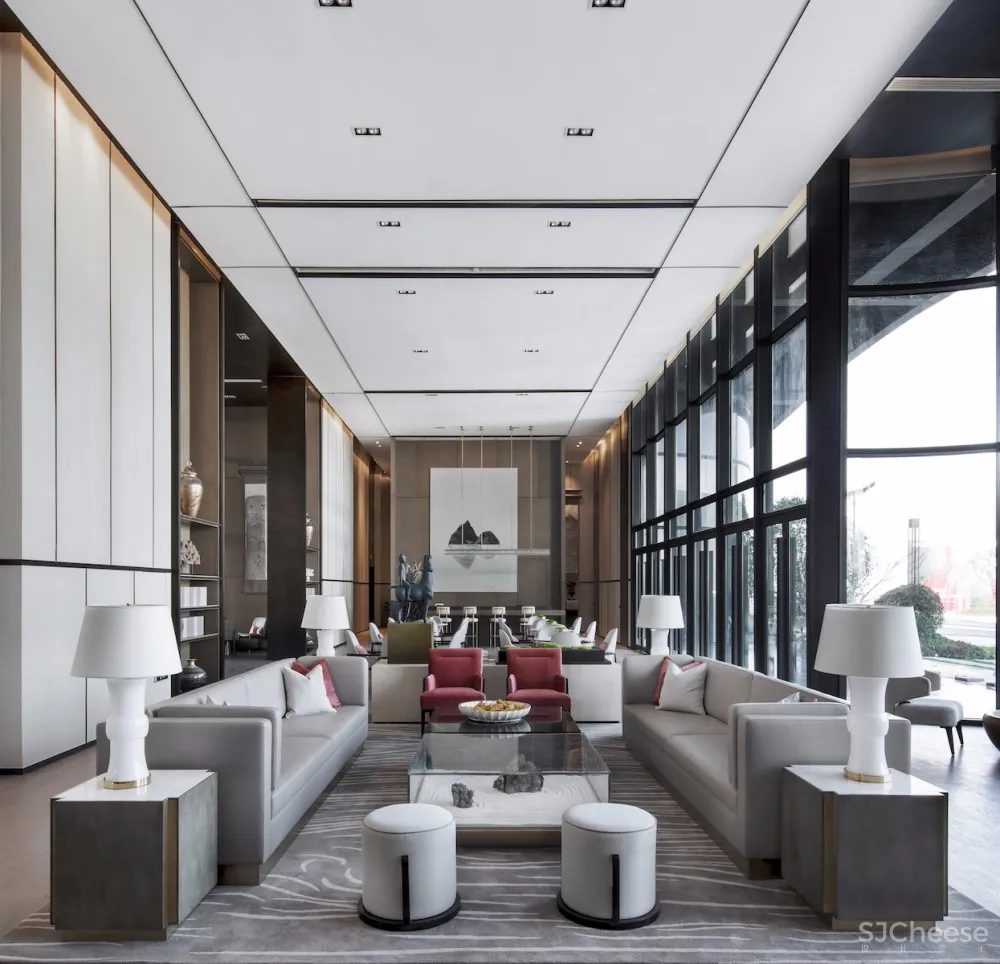 【璞辉设计新作】900㎡阳光城湖州太湖湾售楼处