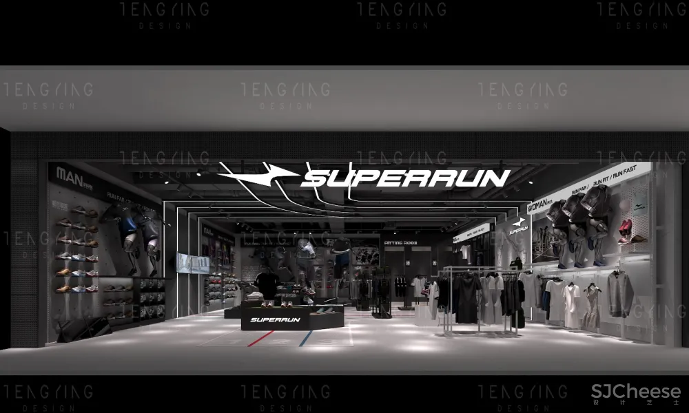 TY设计 · SUPERRUN运动品牌，时尚的不像实力派