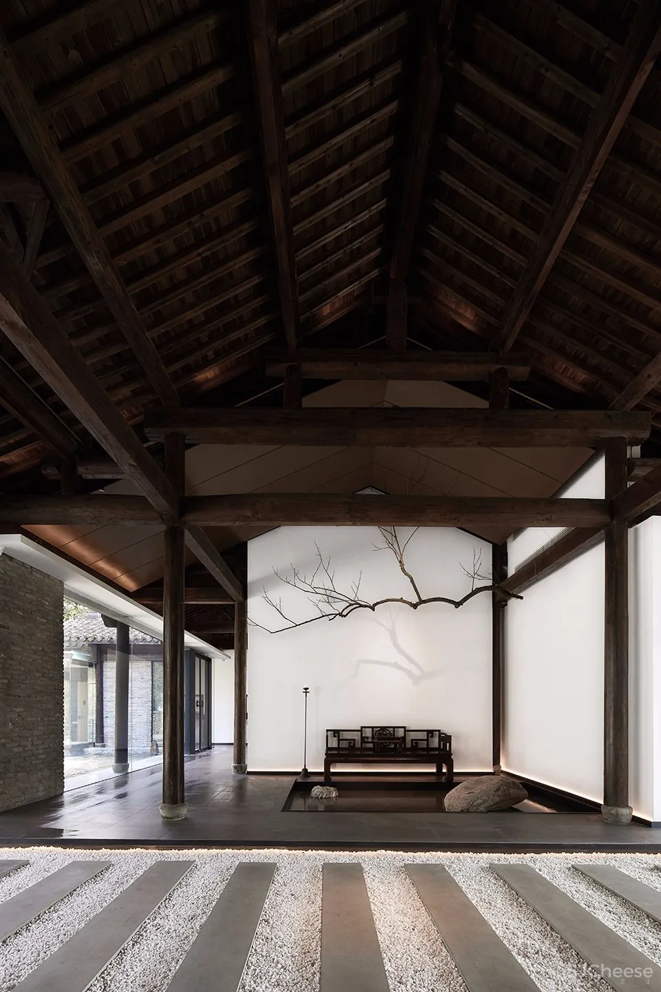 最新 | 杭州时上建筑空间设计:无界 · 西溪茶室