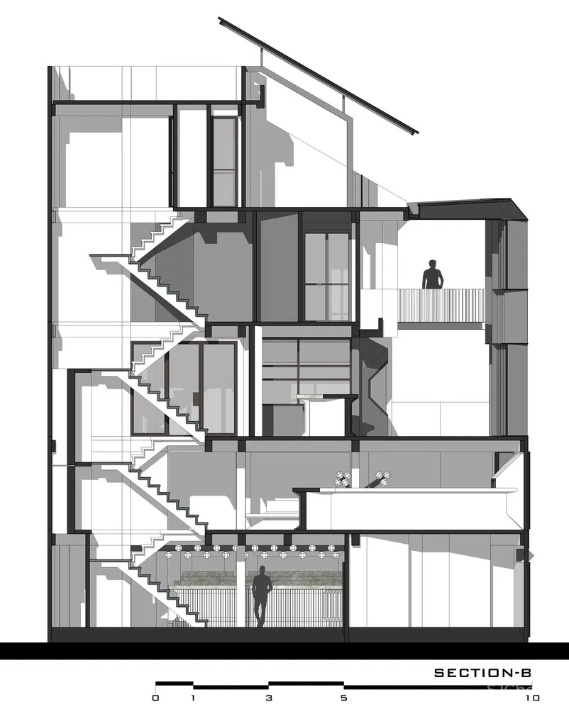 “过时的”混凝土泰国餐厅 / Lump