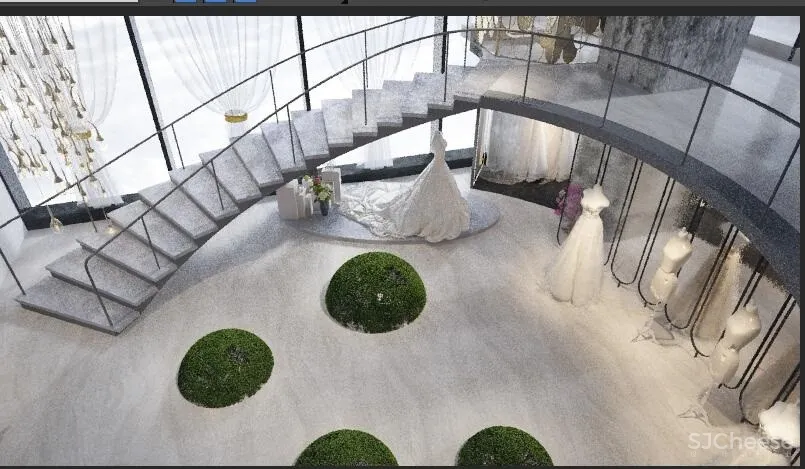 玫瑰与岩石婚纱店