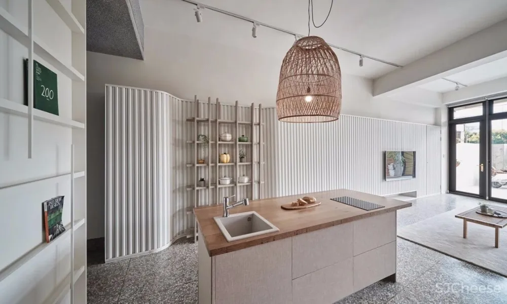 舒心的简约设计丨水磨石这样搭配更美