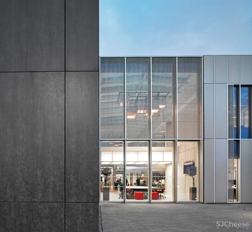 新作 | FaulknerBrowns Architects：蜂窝空间办公场所 Janet Nash House