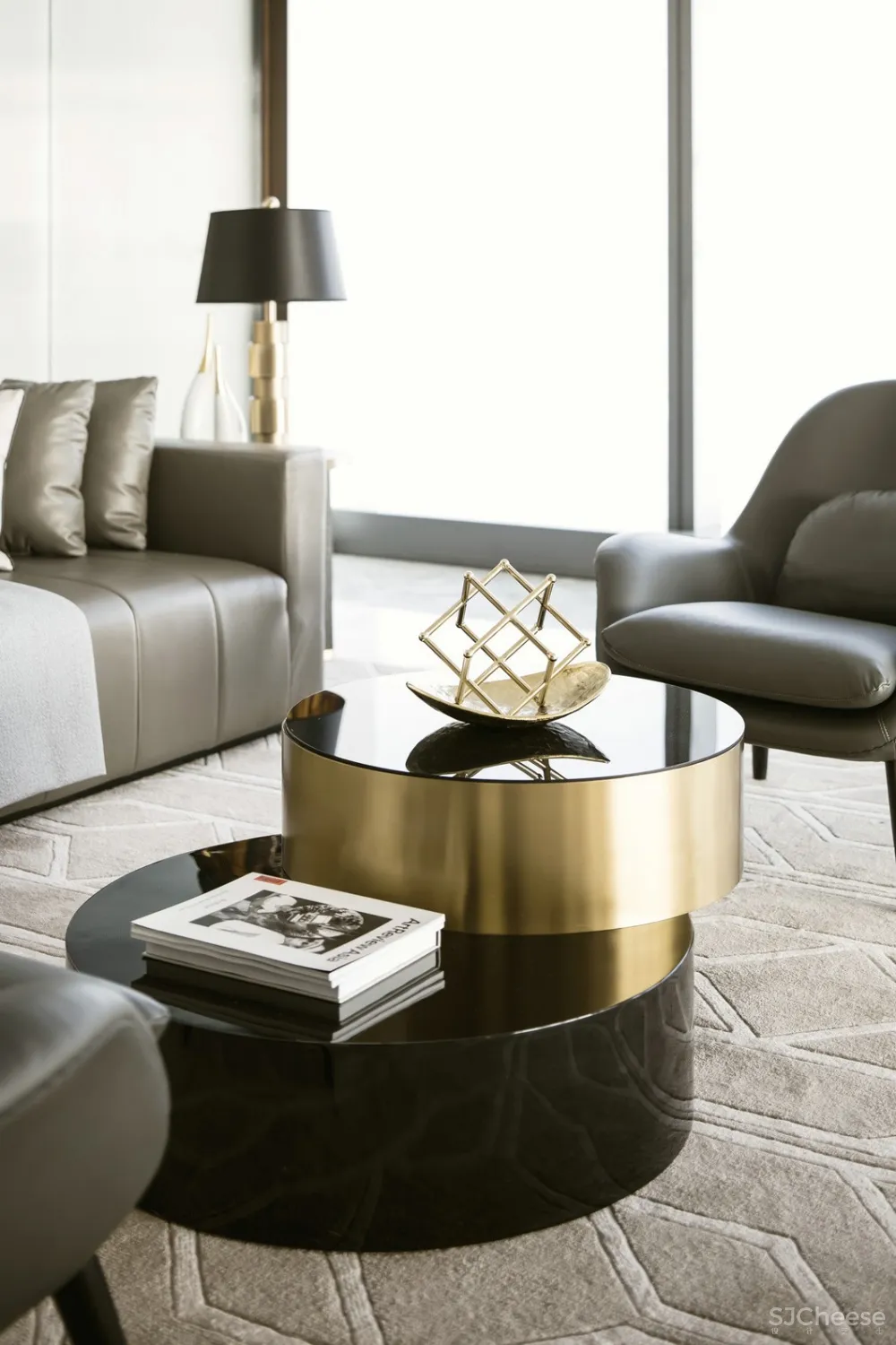 高级灰丨演绎奢侈办公头等舱