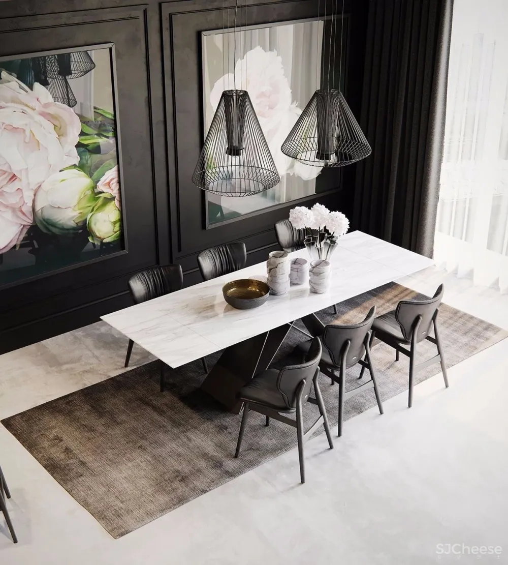 高级黑的护墙板设计丨让你家颜值翻一倍