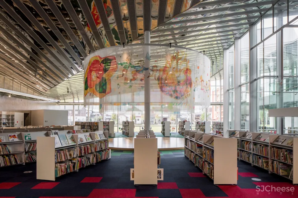 野野市市图书馆,日本 / 三上建筑事务所