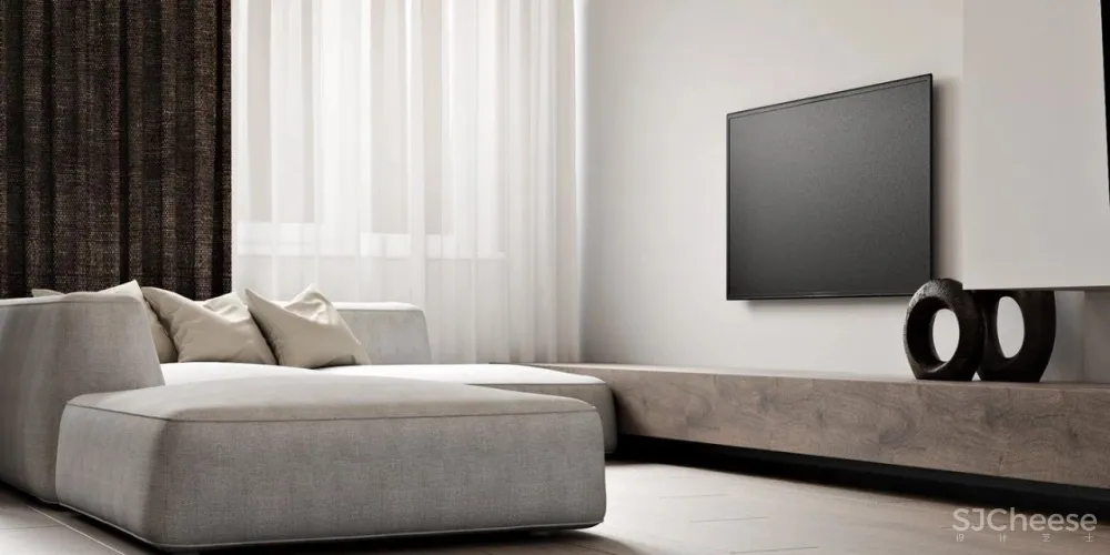 轻奢公寓丨墙面细部设计太赞了