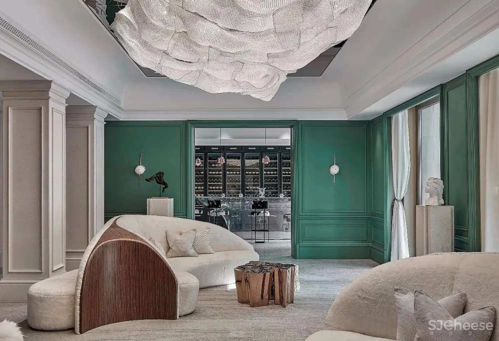 光与色彩的艺术样板房丨赋予设计以生命