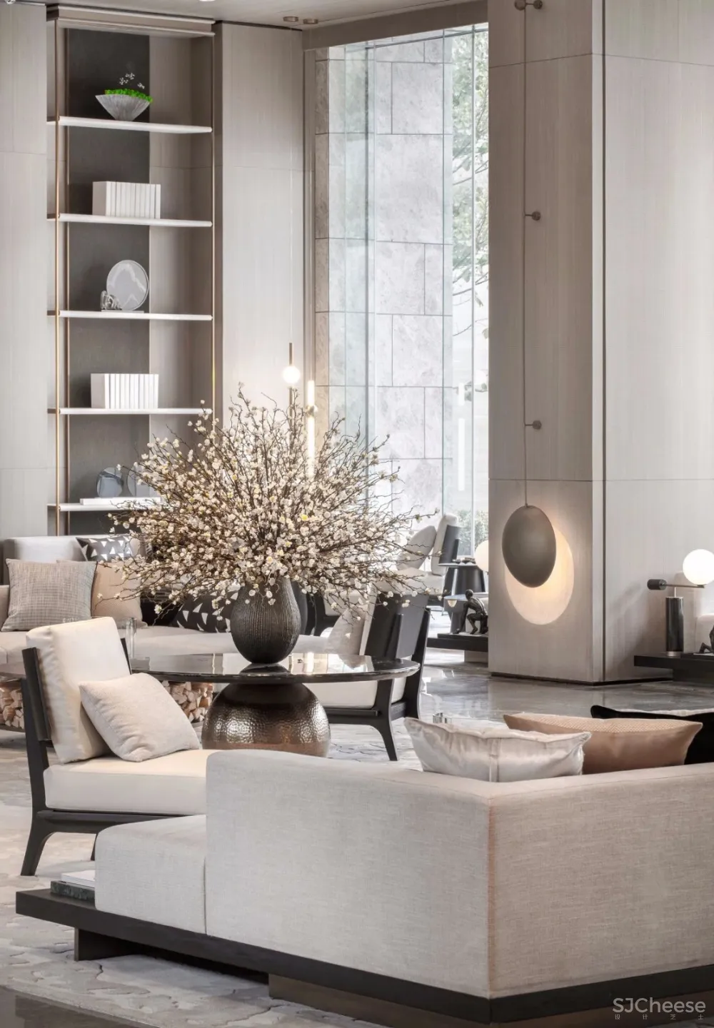 【派尚设计最新力作】800㎡卓越美学诗意销售中心设计落地方案