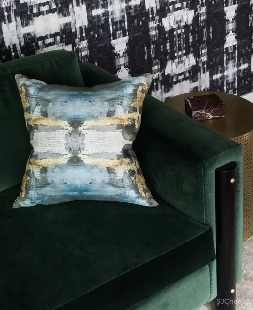 首发 | Michelle Dirkse 充满大胆图案纺织品:西雅图公寓