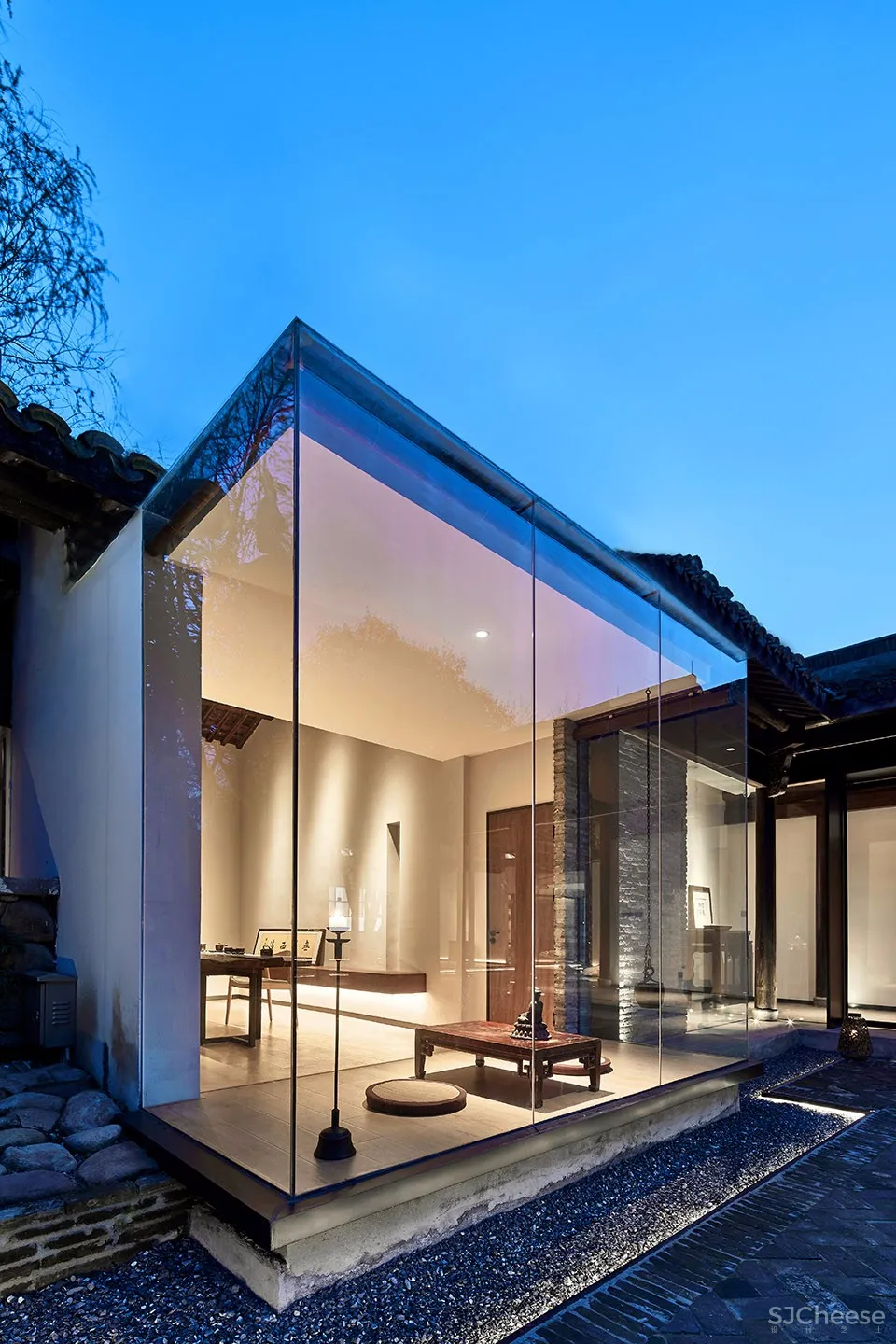 最新 | 杭州时上建筑空间设计:无界 · 西溪茶室