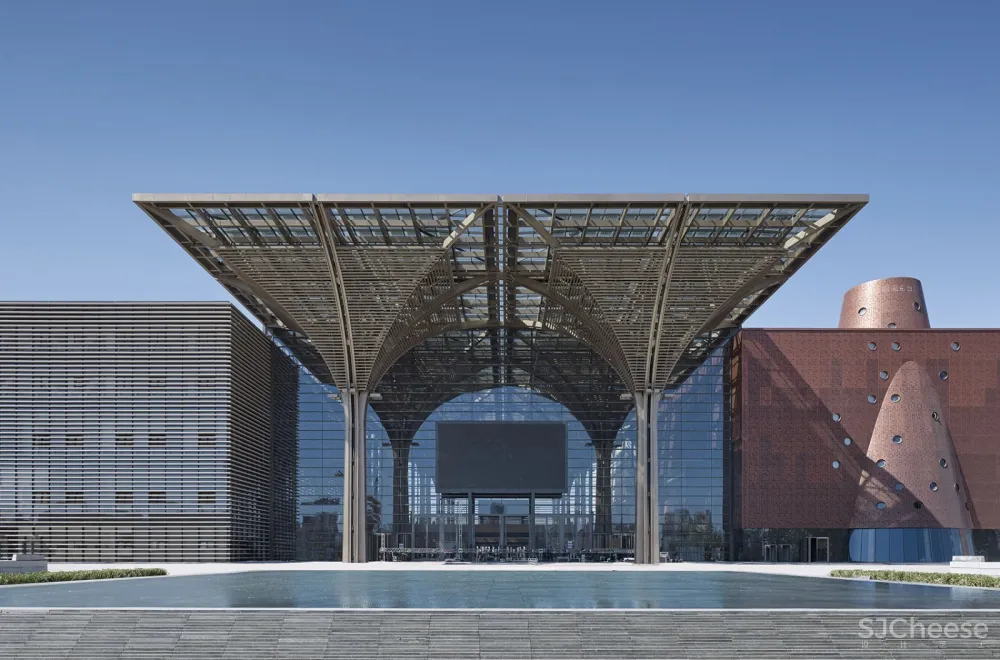 滨海新区文化中心滨海美术馆,天津 / gmp