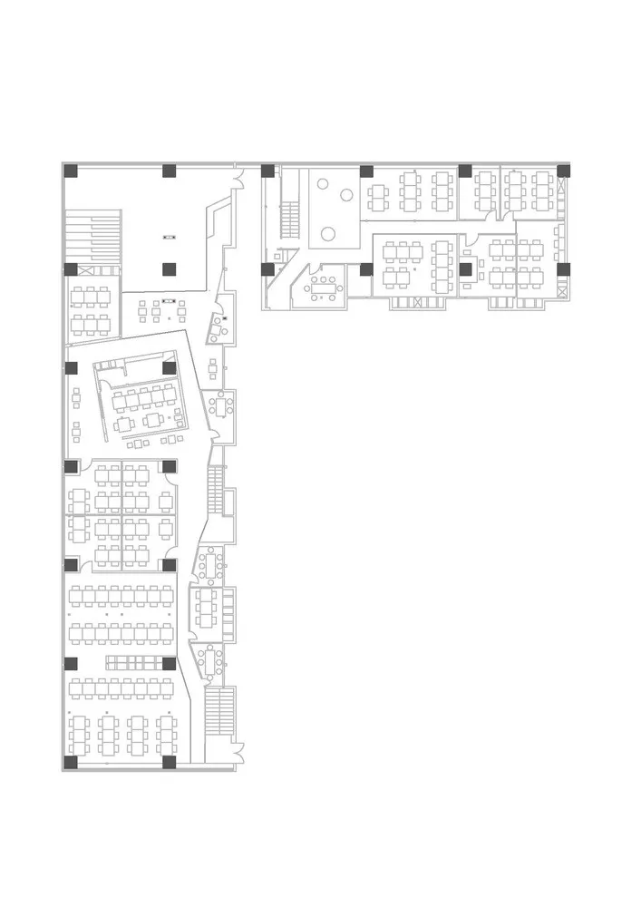 彩色盒子办公空间 / hyperSity