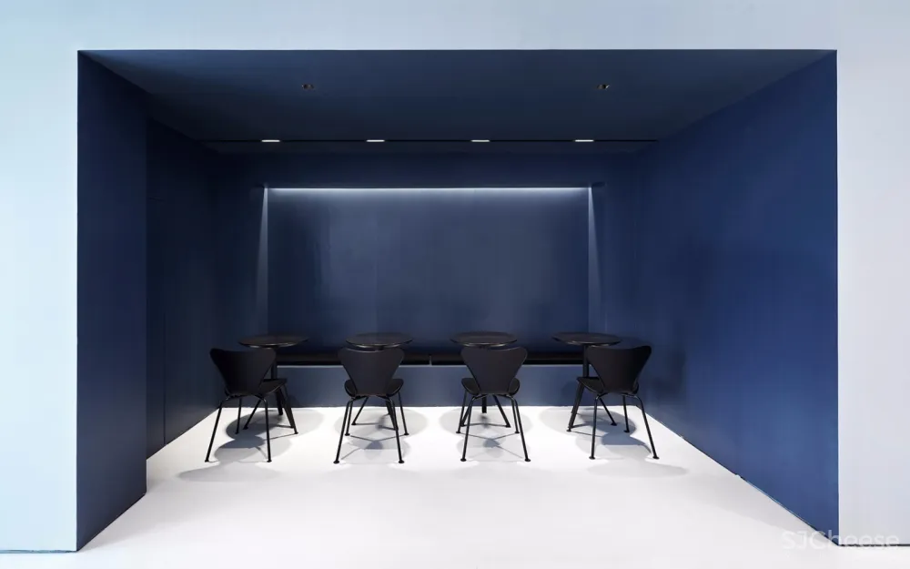 新作 | 大成设计：一半深蓝，一半浅灰 – ULUCKY甜品店