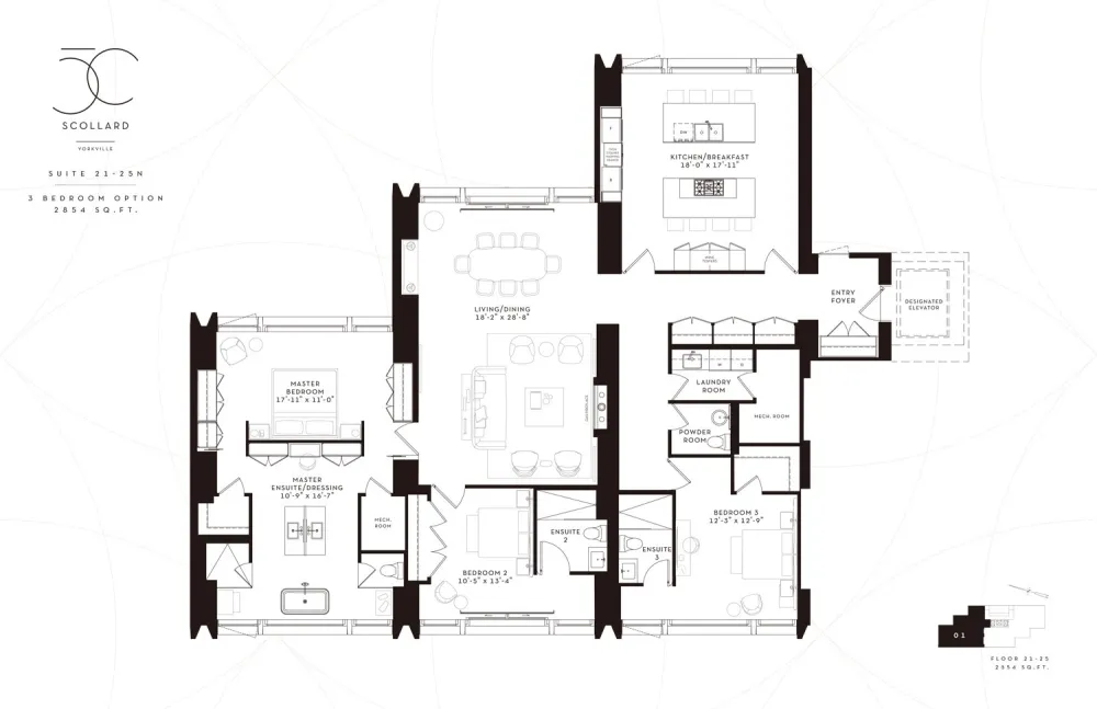 Studio Munge新作 | 50 Scollard,无与伦比的精致