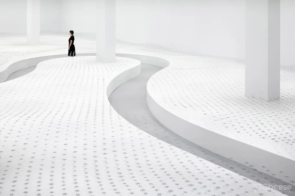 最新 | nendo：米兰 breeze of light装置