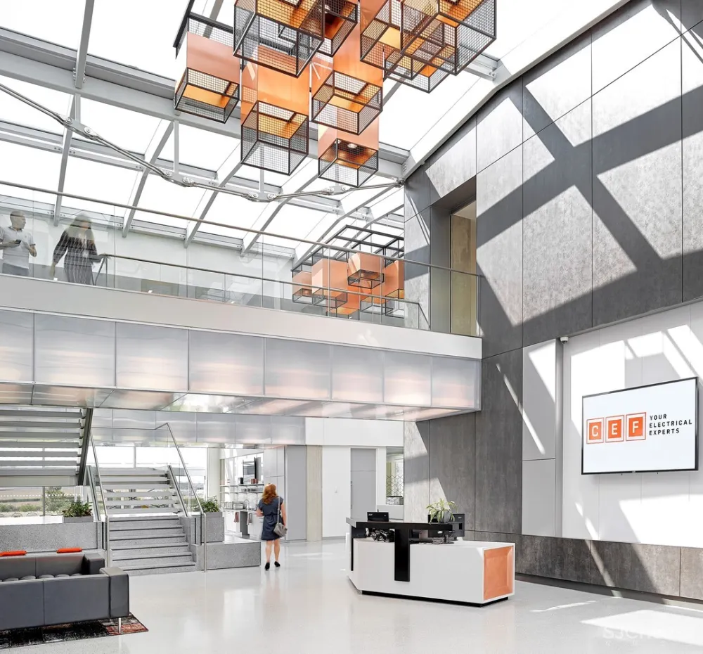 新作 | FaulknerBrowns Architects：蜂窝空间办公场所 Janet Nash House