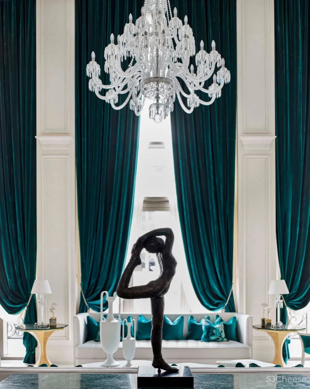 光与色彩的艺术样板房丨赋予设计以生命