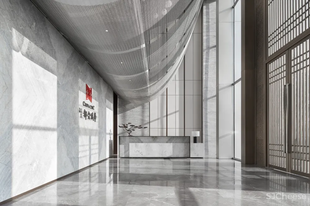 禾悉设计新作:光之韵律售楼中心丨设计脱胎于电影艺术的蒙太奇手法