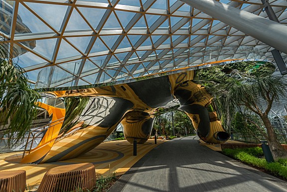 最新 | Safdie Architects：新加坡樟宜机场 Jewel Changi Airport