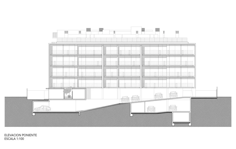 Talhouk + Arquitectos Asociados:智利工业风公寓楼 Echenique 46 Building