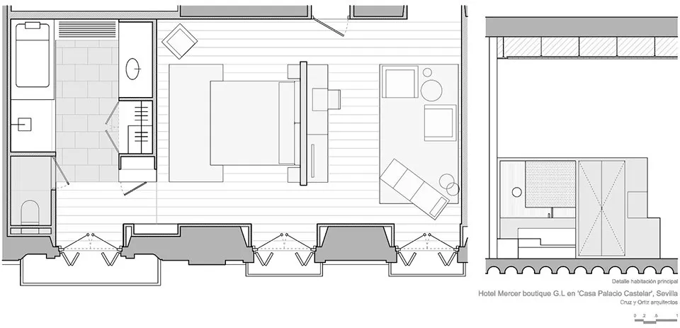 Mercer酒店,西班牙 / Cruz y Ortiz Architects