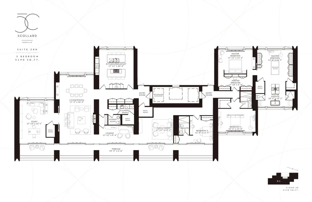Studio Munge新作 | 50 Scollard,无与伦比的精致