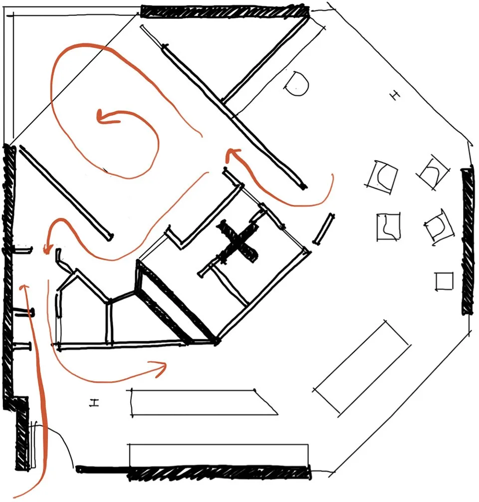 八角·三线 + 一方，台北 / 创研空间
