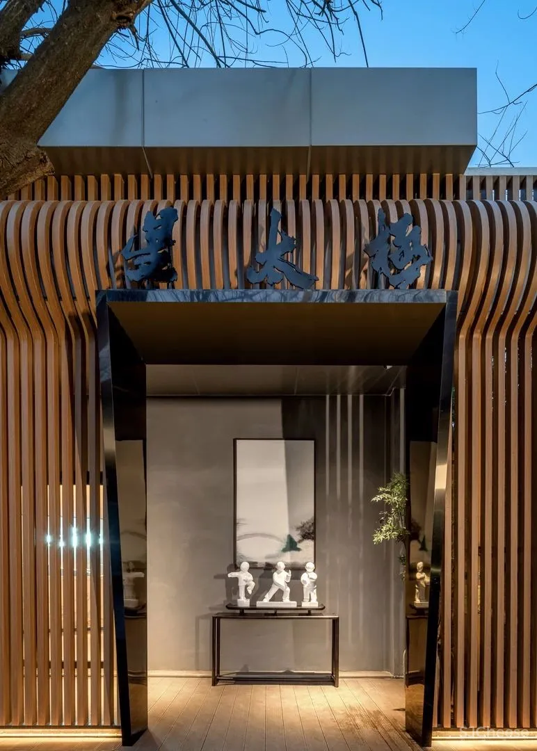 以‘’太极‘’为灵感来源的时尚与艺术兼具的文化创意地标