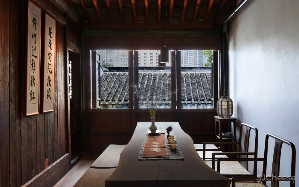 最新 | 南京悦设空间设计:常州 观茶庭