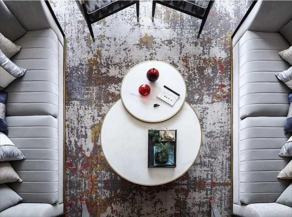 1000㎡新东方风格售楼中心设计丨通过艺术设计诠释东方古典韵味与现代艺术形态