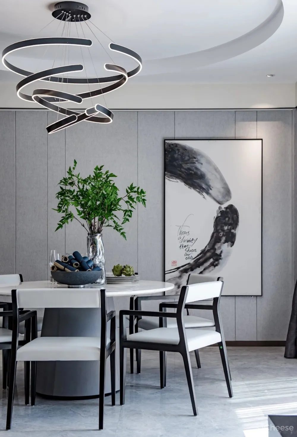 新作| 284 m² 简美清雅别墅设计