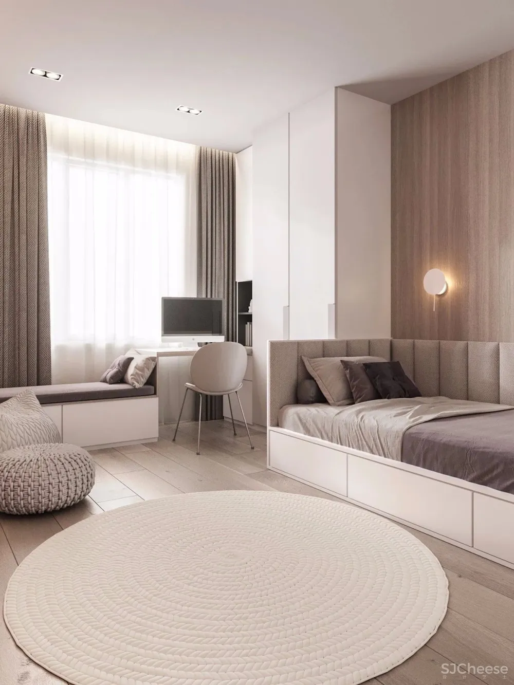 120㎡ 现代简约风丨想拥有这个大客厅