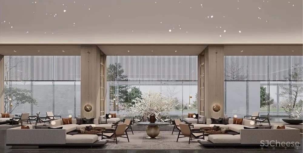 【派尚设计最新力作】800㎡卓越美学诗意销售中心设计落地方案