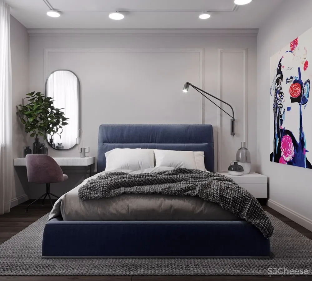 66㎡ 的公寓丨竟能设计出2室1厅和独立马桶间