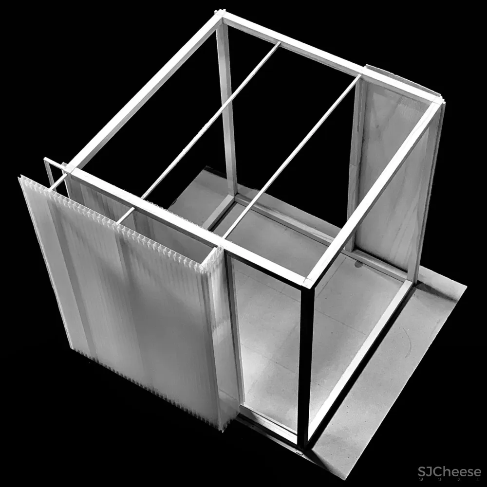 最新 | 垣建筑设计工作室:西安 模糊的“墙” – 杜雅汽车特效涂料系统陕西服务站空间设计