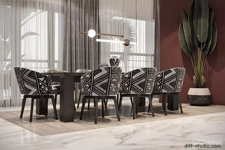 非洲元素丨浓烈的艺术美感