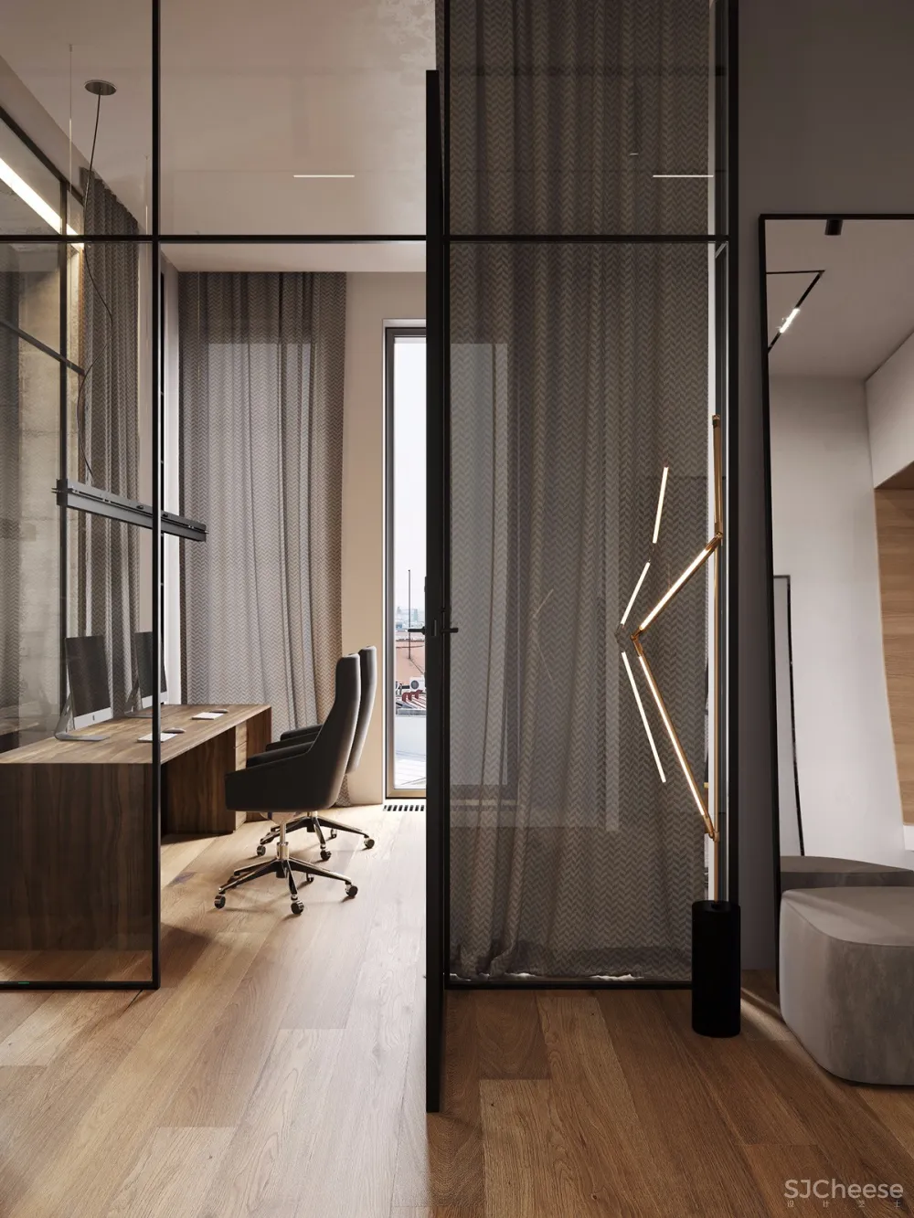 136㎡ 轻工业风丨每一个设计都值得参考