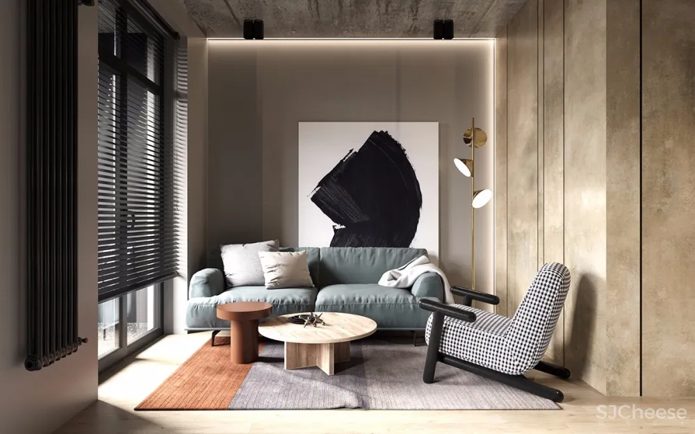 56㎡ 这样设计丨完美利用每一寸空间