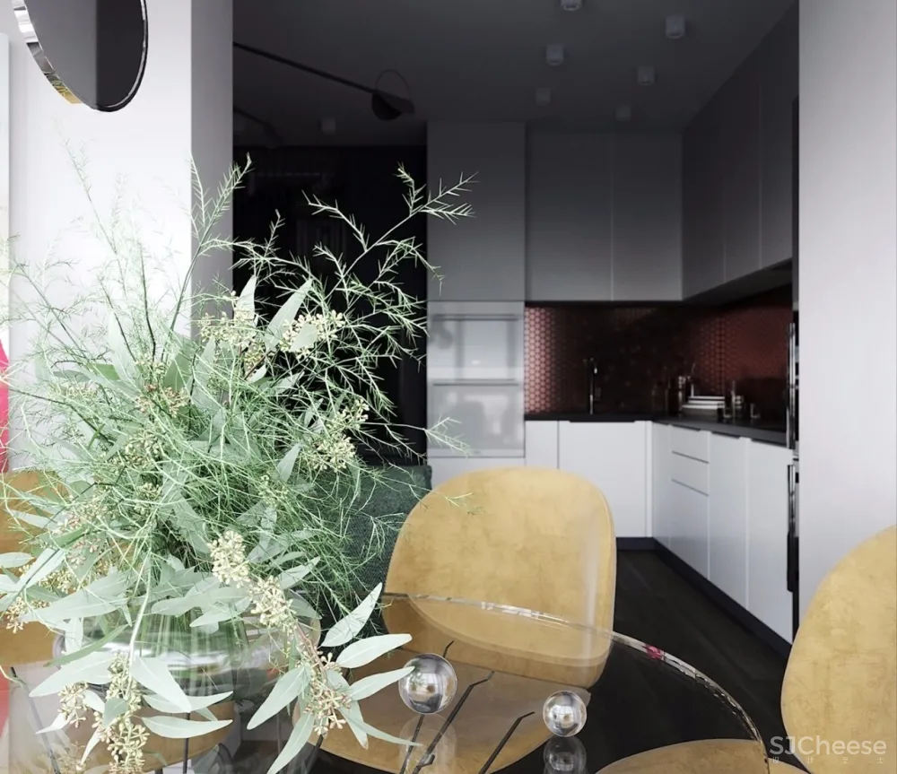 66㎡ 的公寓丨竟能设计出2室1厅和独立马桶间