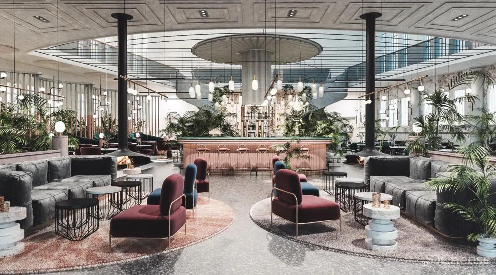 FormRoom新作首发 | 富有黑曜石设计灵感的罗马餐厅KAILO