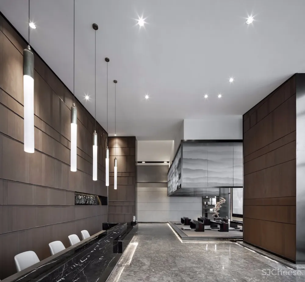 【璞辉设计新作】900㎡阳光城湖州太湖湾售楼处