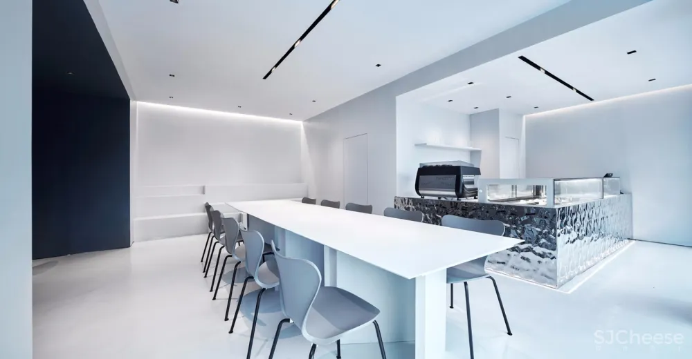 新作 | 大成设计：一半深蓝，一半浅灰 – ULUCKY甜品店