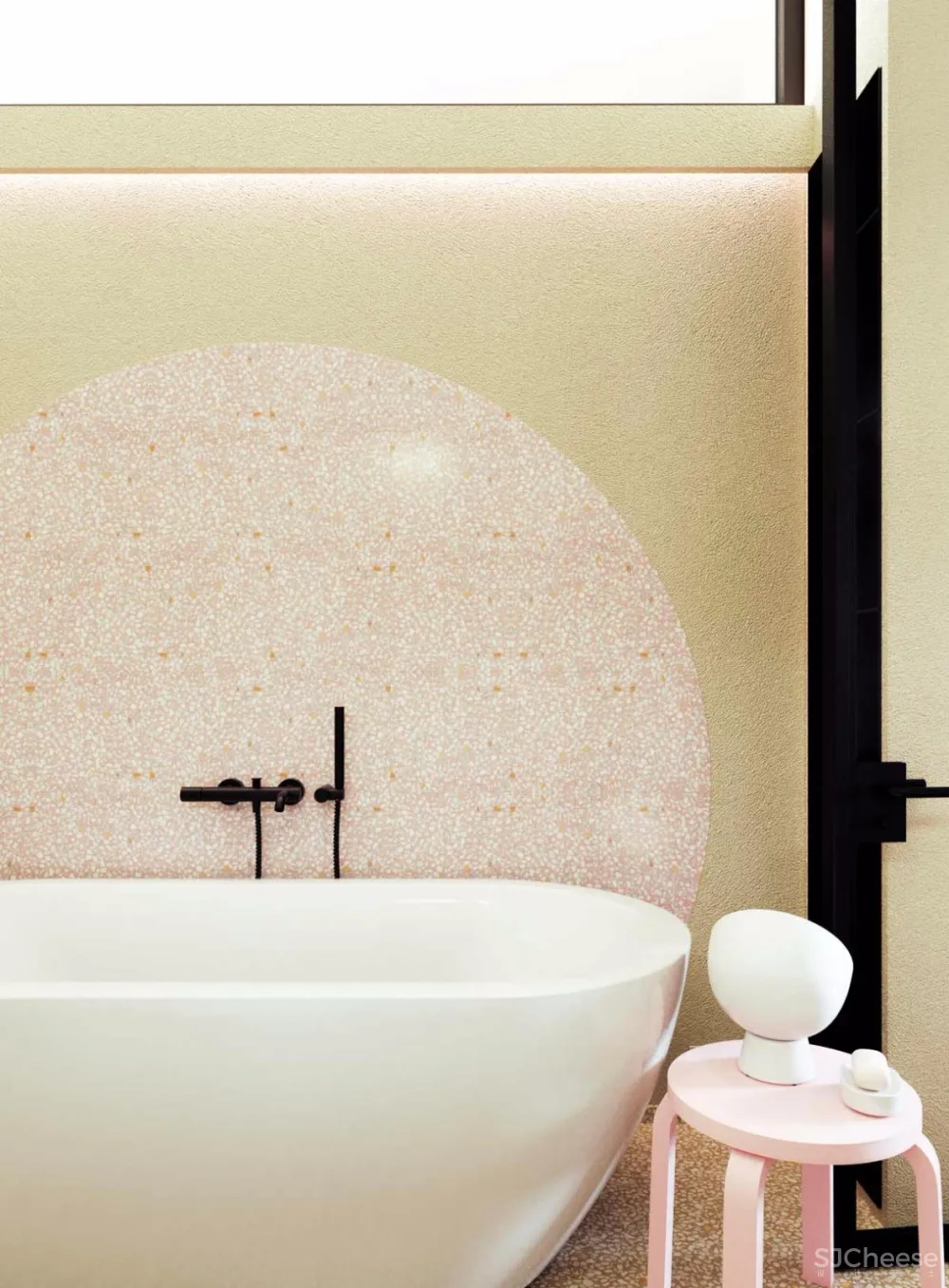 76㎡ 两室两卫丨开放式的设计