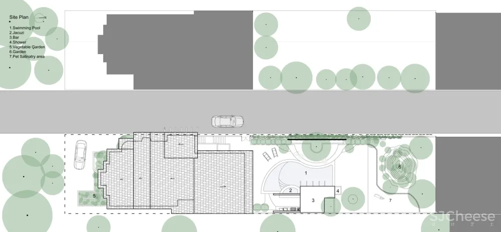 Babak Abnar:伊朗极简别墅改造