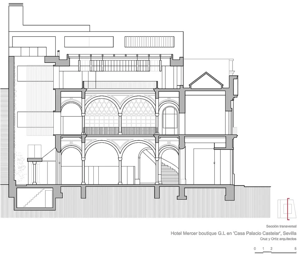 Mercer酒店,西班牙 / Cruz y Ortiz Architects