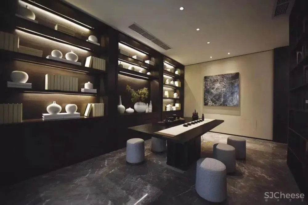 鲲誉设计丨水墨艺术中的东方美学 ·「國悦府」