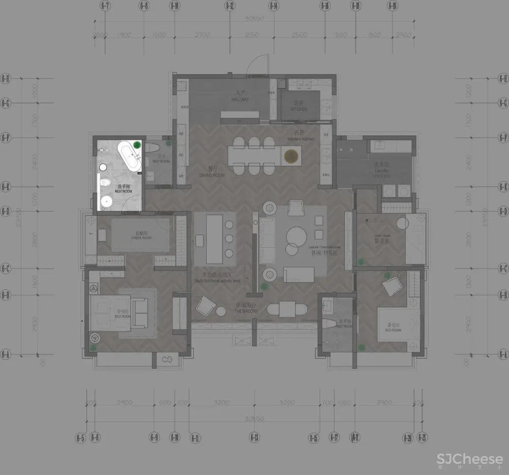 住宅 I 传统材料演绎现代生活美学