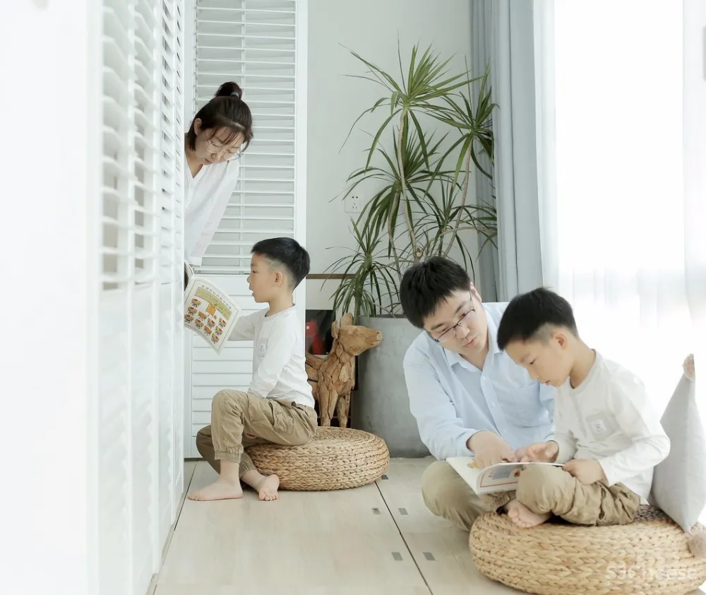 59㎡你觉得小丨这一家四口却住得舒服又自在